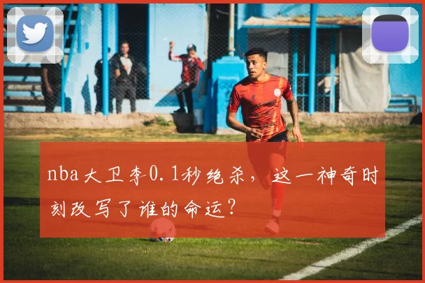 nba大卫李0.1秒绝杀，这一神奇时刻改写了谁的命运？
